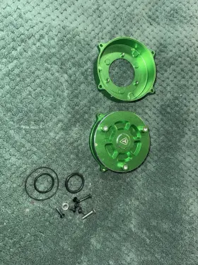 Tlhtpromotomx-181 Treal Hobby Tlhtpromotomx181 Promoto Mx Aluminum Flywheel Housing Green