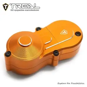 Trlx003ws3o0v Treal Losi Lmt Aluminum Outer Gearbox Housing Orange