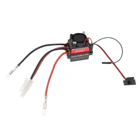 As204 Treehobby Rc Car 60a Brushed Esc Electric Speed Controller With Cooling Fan Compatible