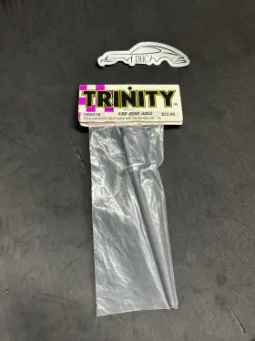 Ev10ss Trinity Ev6010 Vintage Rc Car Part # Lsd Solid Graphite Rear Axle For