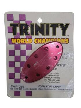 Trinity Tmf1201 Nos Glow Plug Caddy - Red