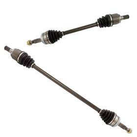 Trq Csa73007 Front Driver And Passenger Cv Axle Shaft Assembly Set Automatic Transmiss