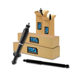 Trq Sba60254 Front And Rear Shock Absorber Set Compatible With 2000-2006 Toyota Tundra