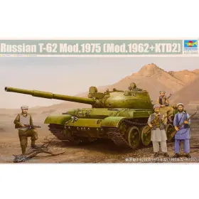 Tr01551 Trumpeter Russian T-62 1975 Model Kit Clear