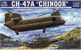 Tsm-5104 Trumpeter 1/35 Scale Ch47a Chinook Helicopter Multicolor