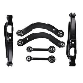 Tuumond Tk641281-8-6kzb6 Rear Upper And Lower Control Arm Fit For Dodge Caliber 2007-2012 Jeep Compass/