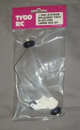 9012-0800 Tyco 0912-0800 Rc Airplane #2800 Jet Stream Spare Parts Landing Gear Set
