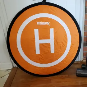 Ultimax 445019026079 Universal Drone Landing Pad Waterproof 32ftft Fast-fold Double Sided
