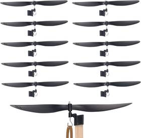 Unlabeled 445011431420 6-inch Plastic Propellers 10 Pack - Build Rubber Band Airplanes Helicopters A