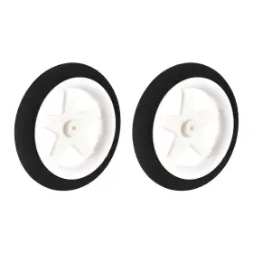 Uxcell 041814529844 2pcs Rc Model Plane Aircraft Wheel Micro Sport 0.07 Inch X 2.16