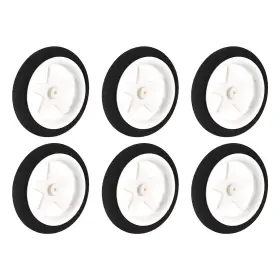 Uxcell 041814529868 6pcs Rc Model Plane Aircraft Wheel Micro Sport 0.07 Inch X 2.16