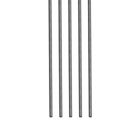 Uxcell 609044784725 5 Pack 3mm X 500mm Carbon Fiber Rod Rc Plane Quadcopter Arm