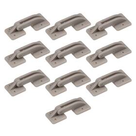 Uxcell 632702227074 10 X Rc Hinges Adjustable Hatch Hinge L38 W18 Mm Grey