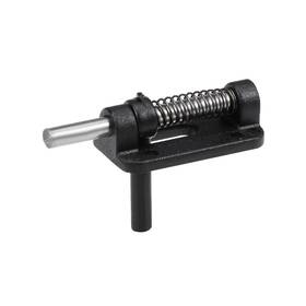 Uxcell 632702389932 Canopy Hatch Lock Latch For Rc Airplane Cover Fixing 23.5mmx13mmx8mm Black