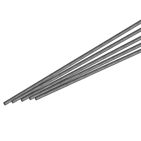 Uxcell 632702521608 5 X Carbon Fiber Rods 5mm 500mm For Rc Plane Diy Tool Wing Tube Quadcopter Arm