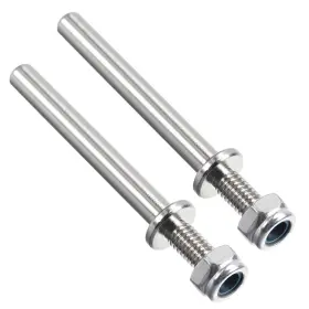 Uxcell 641832961536 2pcs 5/32 Inch X 1.7 Landing Gear Steel Axle Shaft Drive