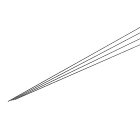 Uxcell 672668753033 4pack Carbon Fiber Rod Pole 1mm X 300mm For Rc Car Plane