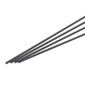 Uxcell 679134448981 4pcs Carbon Fiber Rod Pole 5.5x450mm For Rc Diy Tool Wing Tube Quadcopter Arm