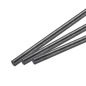 Uxcell 679209296660 3 Pack Carbon Fiber Rod 8mm X 150mm For Rc Plane Diy Quadcopter Arm