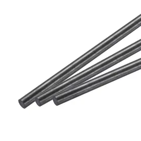 Uxcell 679209296660 3 Pack Carbon Fiber Rod 8mm X 150mm For Rc Plane Diy Quadcopter Arm