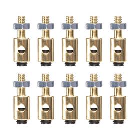 Uxcell 688391503180 10 X Linkage Stoppers Connecting Servo Arm Push Rod For Rc Airplane D4x1.6mm