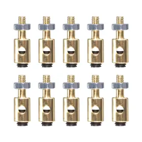 Uxcell 688391503180 10 X Linkage Stoppers Connecting Servo Arm Push Rod For Rc Airplane D4x1.6mm