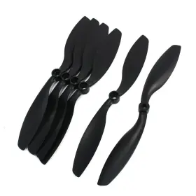 Uxcell 702105066140 3pair 8 X 4.5l/r 208mmx114mm 2 Vane Positive Reverse Prop For Multirotor