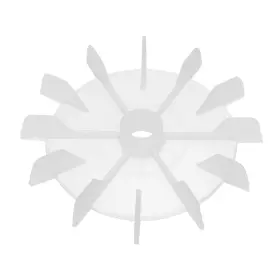 Uxcell 714998079442 Round Shaft Replacement 120x15mm White Plastic 12 Impeller Motor Fan Vane