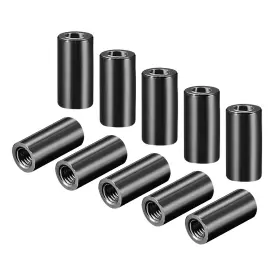 Uxcell 714998813060 10pcs Round Aluminum Standoff Column Spacer M3x15mm For Quadcopter Black