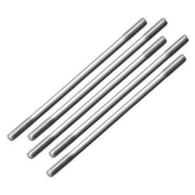 Uxcell 714998814067 M3x55mm Pushrod Connector Stainless Steel Rod Linkage 5pcs