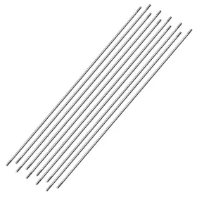 Uxcell 714998814333 10pack M3x300mm Pushrod Connector Stainless Steel Rod Linkage