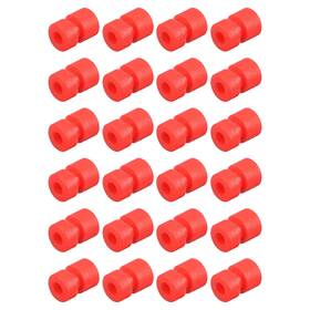 Uxcell 723115353051 24pcs Rc Anti Vibration Rubber Balls For F4 F7 Flight Controller M2x6.6mm Red