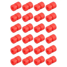 Uxcell 723115353051 24pcs Rc Anti Vibration Rubber Balls For F4 F7 Flight Controller M2x6.6mm Red