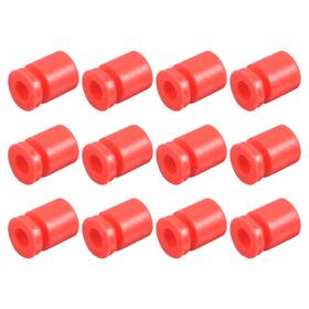 Uxcell 723115353488 12pcs Rc Anti Vibration Rubber Balls For F4 F7 Flight Controller M3x8mm Red