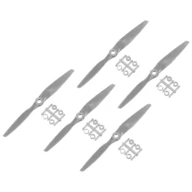 2-vane Uxcell 724117700188 5pcs 6x4 Inch Propeller Rc Propellers Blades Props With Adapter Rings