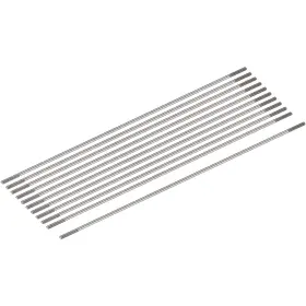 Uxcell 724117804787 304 Stainless Steel Push Rod Double End Threaded M2x130mm 15 Pcs