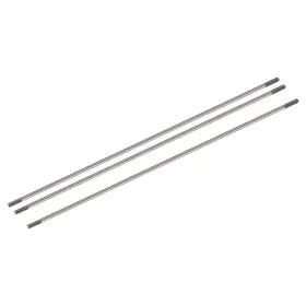 Uxcell 724117805098 304 Stainless Steel Push Rod Double End Threaded M3x200mm 3 Pcs Uxcell 724117805098 304 Stainless Steel Push Rod Double End Threaded M3x200mm 3 Pcs