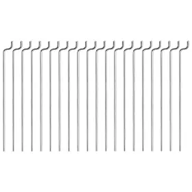 Uxcell 752374530026 20pcs 1mm X 80mm Steel Z Pull/push Rods Parts For Rc Airplane Plane Boat Uxcell 752374530026 20pcs 1mm X 80mm Steel Z Pull/push Rods Parts For Rc Airplane Plane Boat