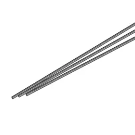 Uxcell 767153479267 3 Pcs Carbon Fiber Rod 3.5mm X 300mm For Rc Plane Diy Quadcopter Arm