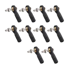 Uxcell 784958010938 10pcs M2 Lever Steering Linkage Tie Rod End Ball Head With Screws And Nut