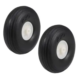 Uxcell 784958211717 2pcs Tire And Wheel Sets 2.25 Inch For Rc Airplane Pu Sponge With Plastic Hub Uxcell 784958211717 2pcs Tire And Wheel Sets 2.25 Inch For Rc Airplane Pu Sponge With Plastic Hub