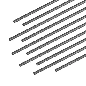A19011900ux0016 Uxcell Carbon Fiber Rod For Rc Airplane Diy Craft 1mm Matte Pole 400mm 15.7 Inch