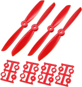 B07pv6lnsh  Uxcell Rc Propellers Cw Ccw 6045 6x4.5 Inch 2 Vane Quadcopter For Airplane Toy Nylon