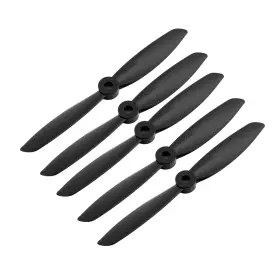 Hy001-04507 Uxcell 5 Pcs X 4.5 Inch 2-vanes Ccw Rc Aircraft Propeller Black W Hole Adapter Hy001-04507 Uxcell 5 Pcs X 4.5 Inch 2-vanes Ccw Rc Aircraft Propeller Black W Hole Adapter