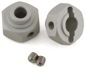 Incirc00291 Vanquish Incision 12mm Locking Hex Hub Silver 2