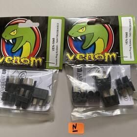 Venom 1645 2 Packs Power Plug System Tam/trx/dea/ec3 Rc R/c Car Parts