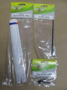 Vnr3d Venom Air Corps. Parts For R/c Helicopter Vnr3d Venom Air Corps. Parts For R/c Helicopter