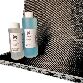 12cfrk Venom Carbon 12 Inch X 5ft Twill Weave Fiber Resin Kit 12cfrk Venom Carbon 12 Inch X 5ft Twill Weave Fiber Resin Kit