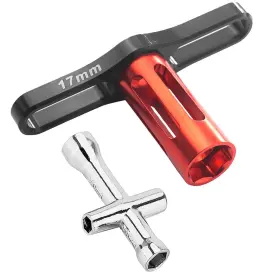 Xz056 Vgoohobby 17mm Wheel Hex Wrench And 4/5/5.5/7mm Small Sleeve Socket Spanner Too