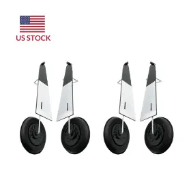 P51-d Volantexrc 768-2 2 Pcs Landing Gear Compatible For Brushless Mustang Rc Plane